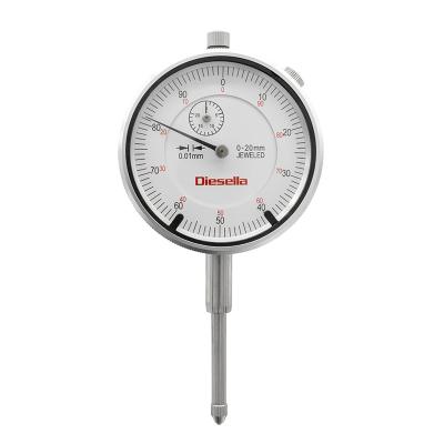Indikatorklocka 0-20 x 0,01 mm DIN 878